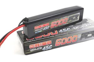 Orion Carbon flux 6000 45 C 7.4V Lipo Savage Flux ORI14173